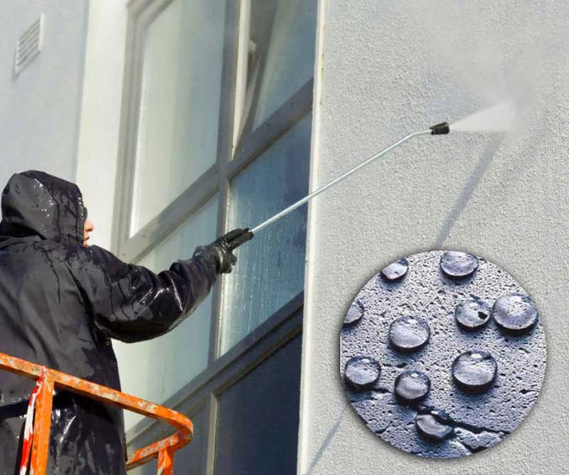 Ravalement peinture façade : nettoyage, démoussage, ravalement peinture façade et imperméabilisation hydrofuge façade : intervention dans le Morbihan (56) le Finistère (29) et les Côtes d’Armor (22) - SA RENOV'TOIT 56